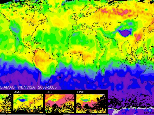 Greenhouse and carbon gases